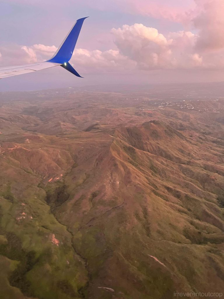 Guam from window seat F side