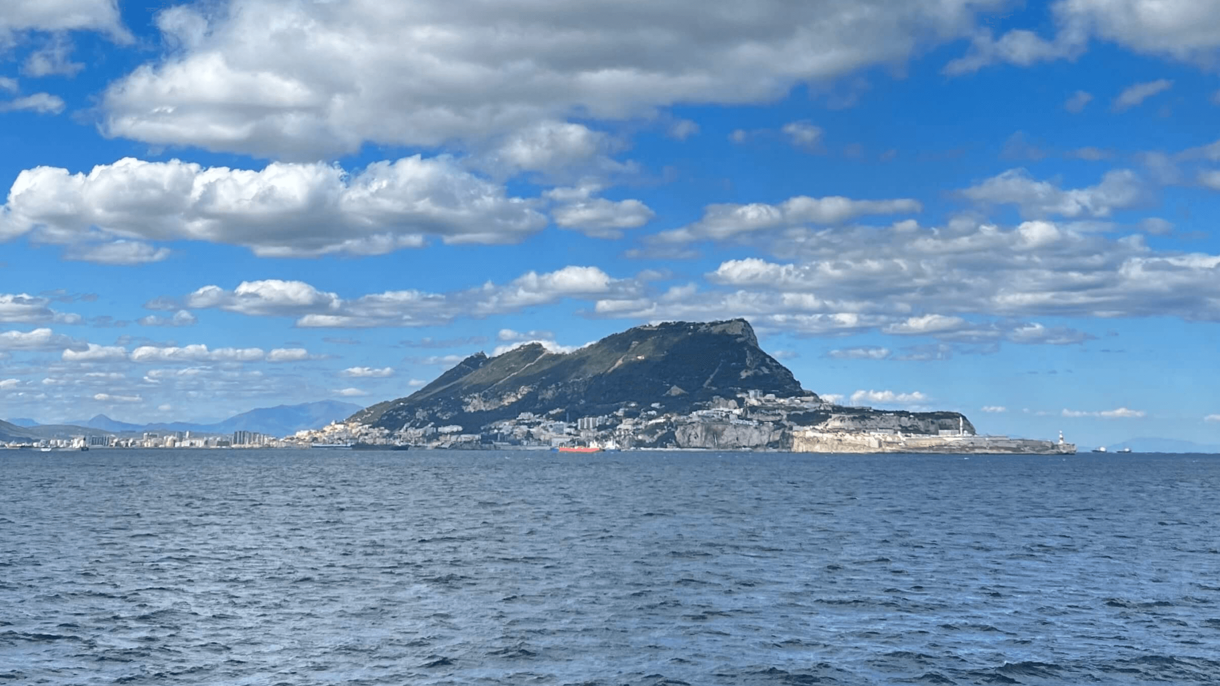 Gibraltar from the distance