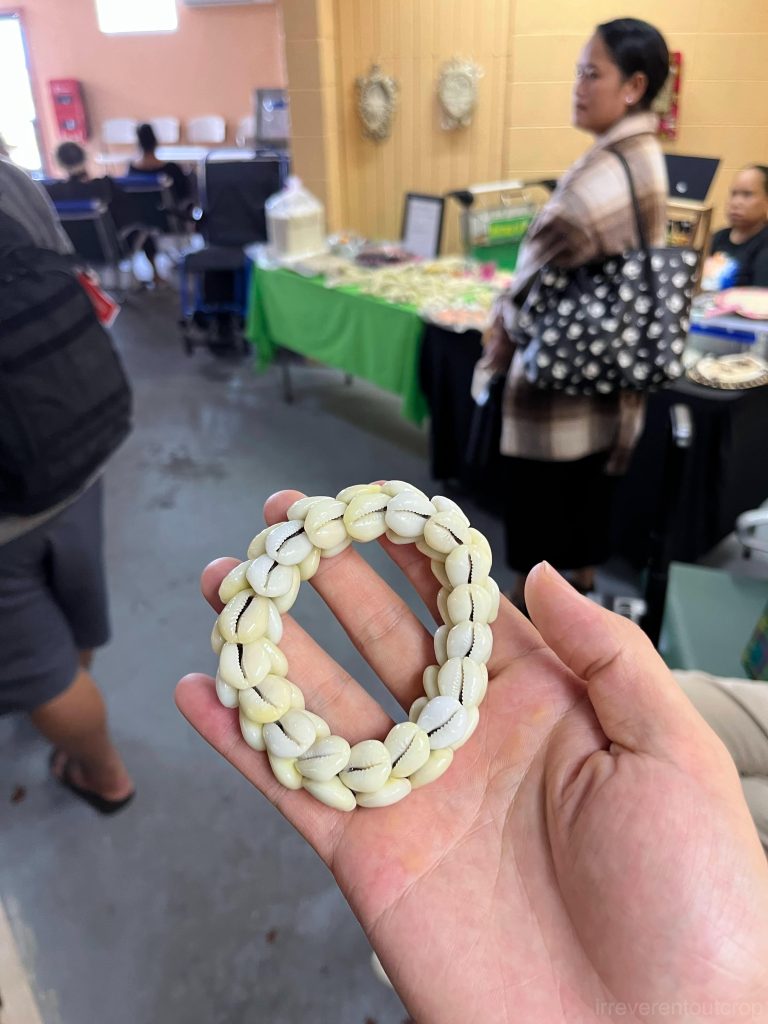 马朱罗机场买的贝壳手链