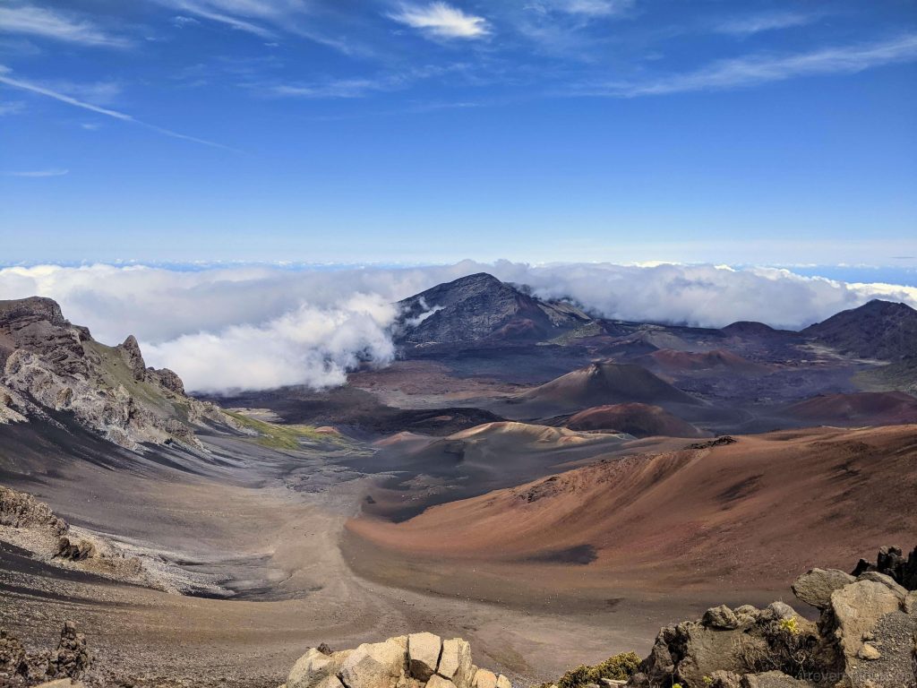 哈雷阿卡拉火山口