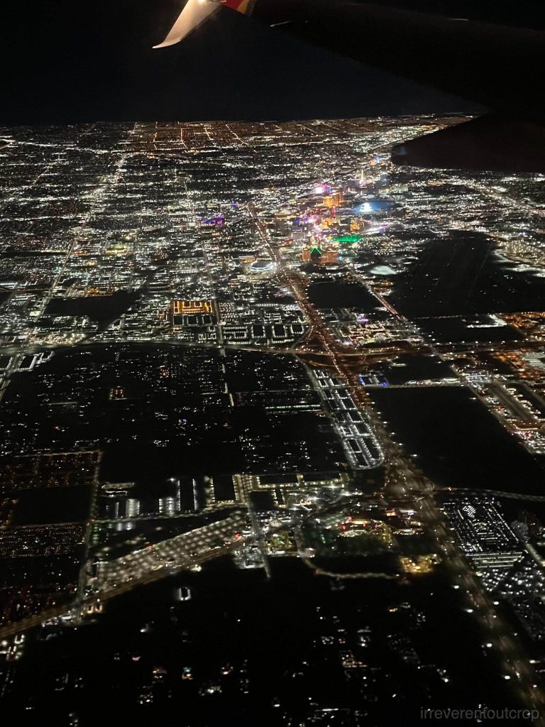 Night view of Las Vegas
